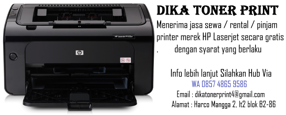 Jasa Sewa / Rental Printer HP Laserjet