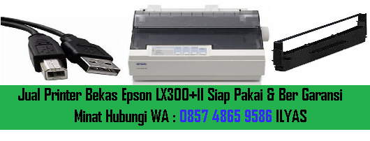 Harga Bekas Printer Epson LX300+II Dot Matrix Murah Siap Pakai